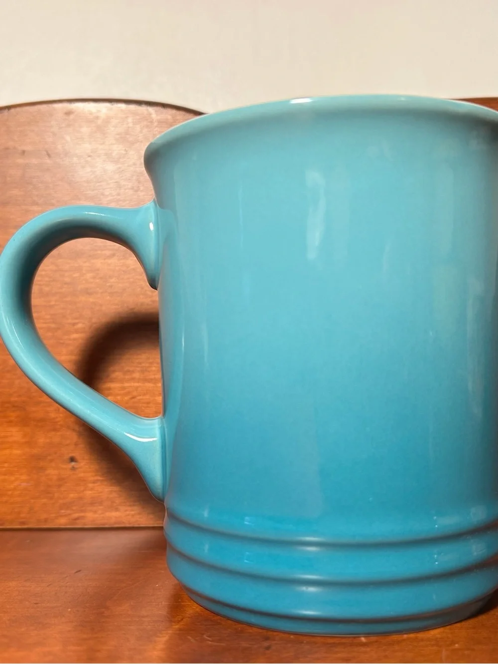 Le Creuset Turquoise Blue Stoneware Mug